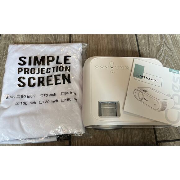 CIBest EVD Video SIMPLE PROJECTION SCREEN DVD Player & Movie Projector - Picture 11 of 11